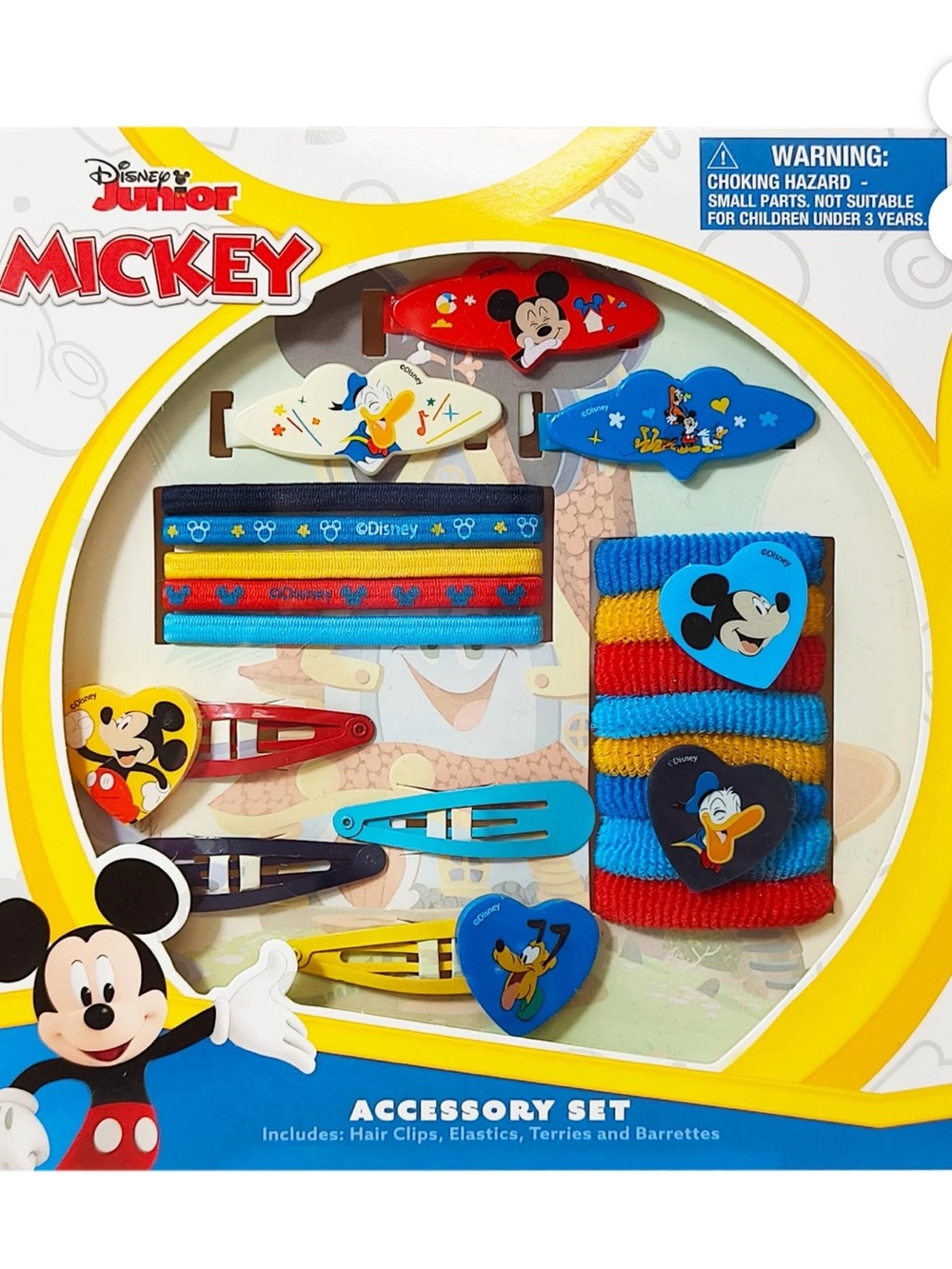 BRAND NEW Luv Her Hair Accessories Set - 20 Pack Featuring Disney Mickey Mouse -